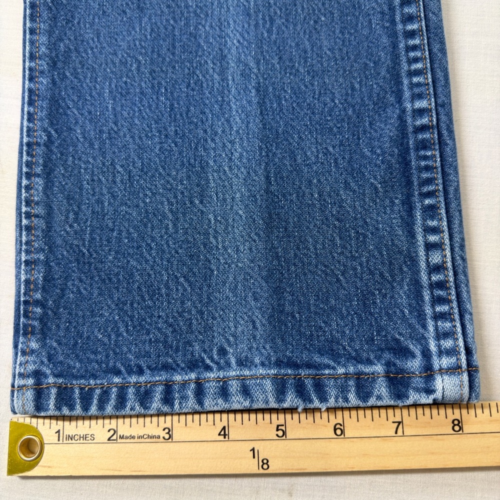 Wrangler Denim Jeans Men's Size 36x32 Regular Fit Med Wash Western 47MWZPW - Picture 7 of 12